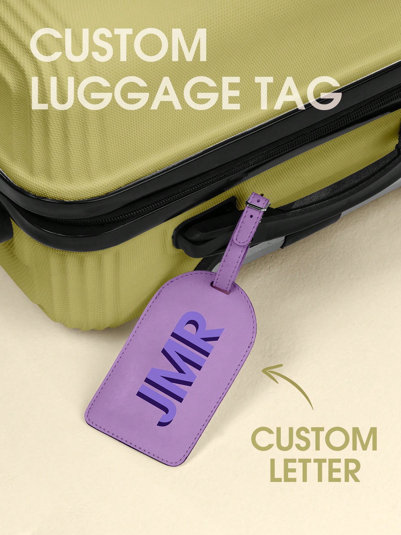 Travel Accessories And Bags - 개인 맞춤 이니셜 러기지 태그, PU