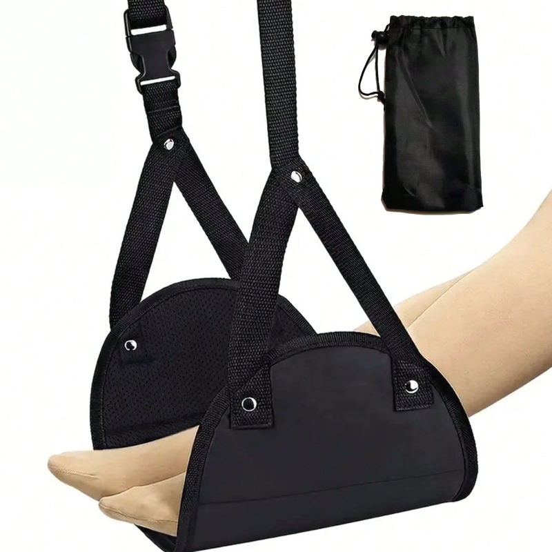 Travel Accessories Long Flight - 휴대용 조절식 발 받침대 해먹, 비행기