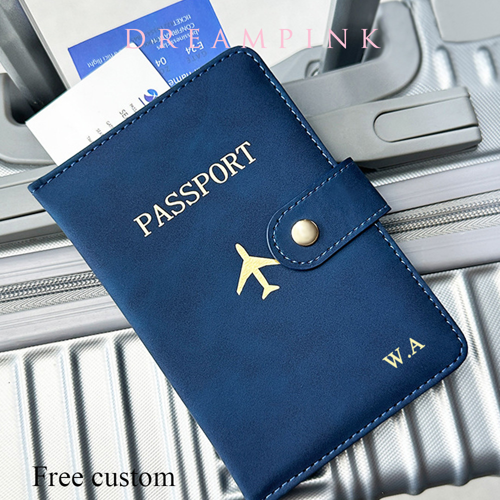 Travel Accessories Gifts For Women - 개인화 이름 여행 여권 지갑 럭셔리