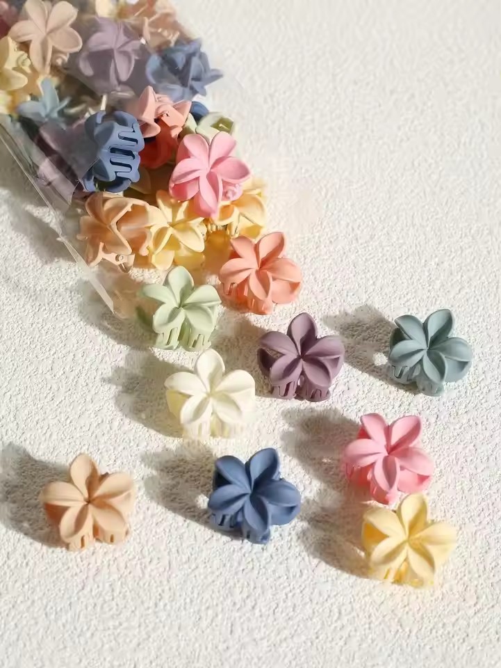 Travel Accessories Girls - 10/15pcs 4cm 헤어 클로 클립 달콤한