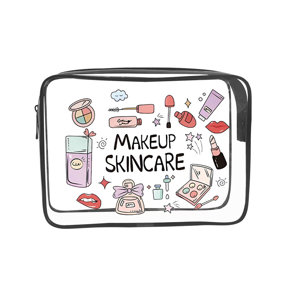 Toiletry Bag Tsa - 1PC 투명 메이크업 가방 여행용 세면도구