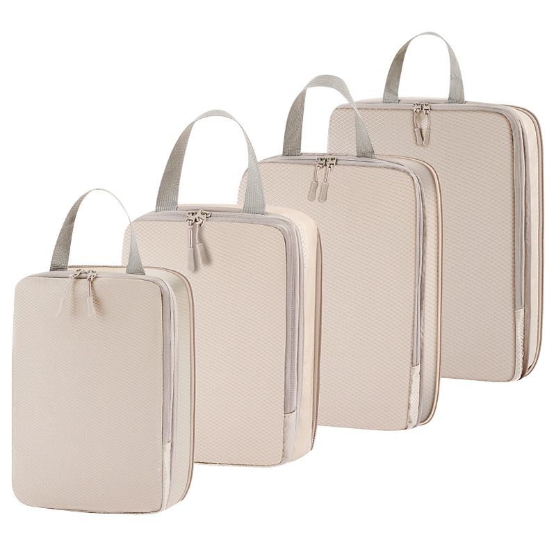 Travel Accessories Packing Cubes - 4 개/대 압축 포장 큐브 가방에