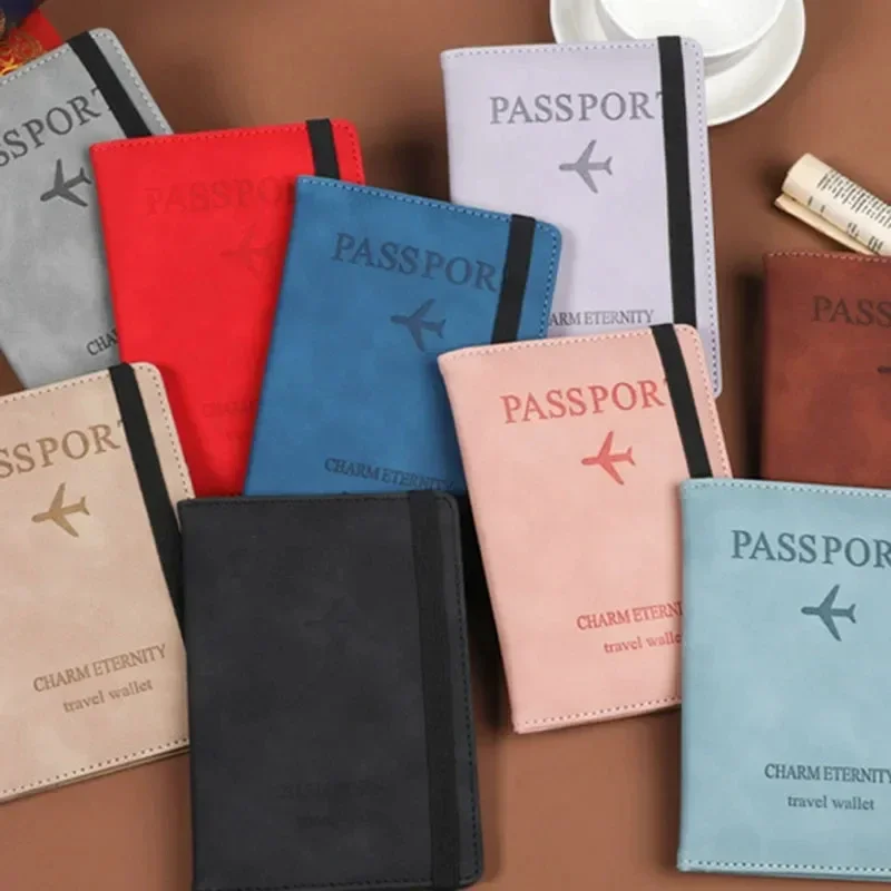 여성용 RFID 여행 여권 거치대 커버 케이스, 비즈니 - Travel Accessories Long Flight 리뷰 및 가격