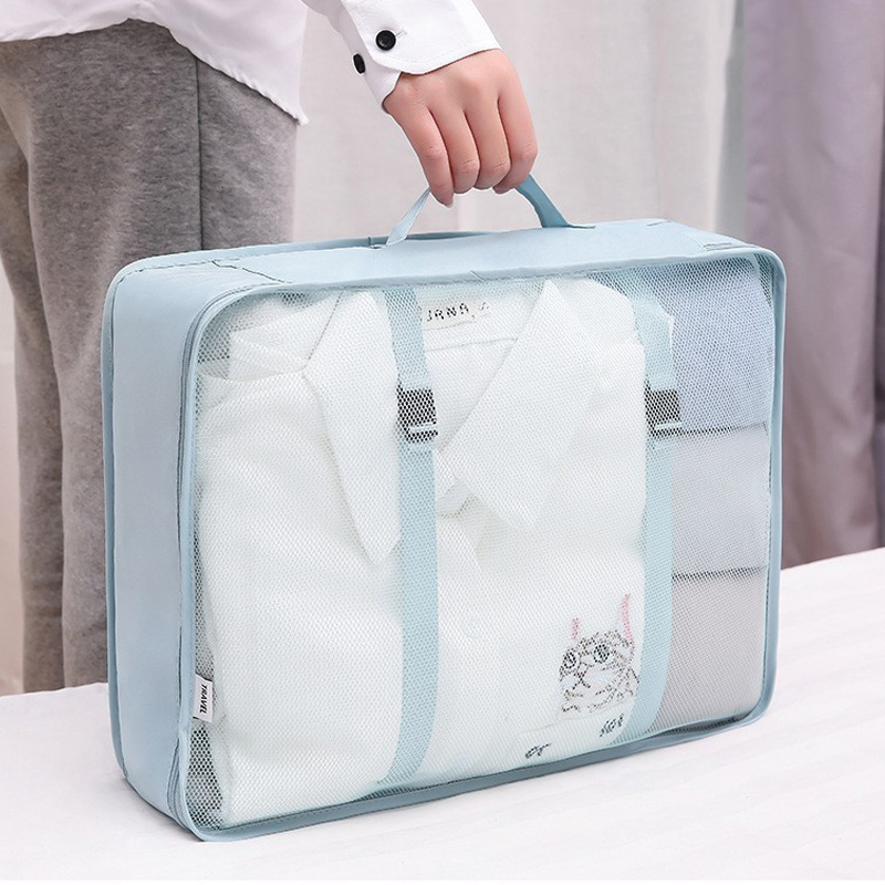 7종 패킹 큐브 세트 - 여행용 의류, 신발 및 담요  - Travel Accessories Packing Cubes 리뷰 및 가격