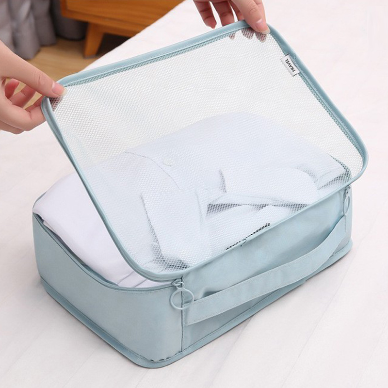 7종 패킹 큐브 세트 - 여행용 의류, 신발 및 담요  - Travel Accessories Packing Cubes 리뷰 및 가격