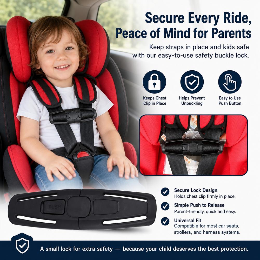 자동차 어린이 안전 시트 스트랩 클립 버클 가슴 하네스 - Travel Accessories With Baby 리뷰 및 가격