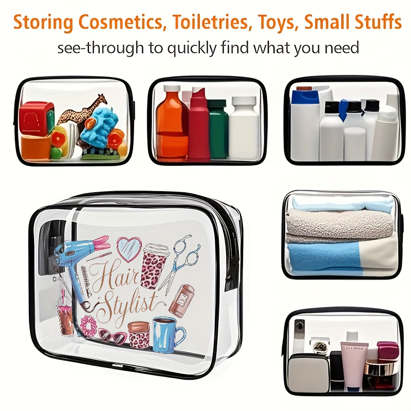 1pc 투명 메이크업 가방 투명 여행 세면 용품 파우치 - Toiletry Bag Tsa 리뷰 및 가격
