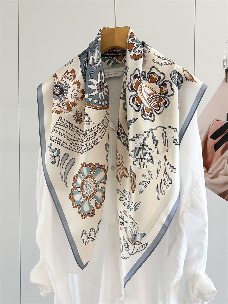 말 프린트 여성용 90CM 반다나 90 숄 가방 벨트  - Travel Accessories Gifts For Women 리뷰 및 가격