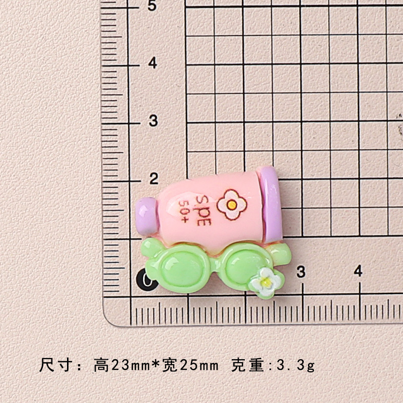 여름 해변 모자 수지 만화 카보 숑 DIY 장식 액세서 - Travel Accessories Wholesale Suppliers 리뷰 및 가격