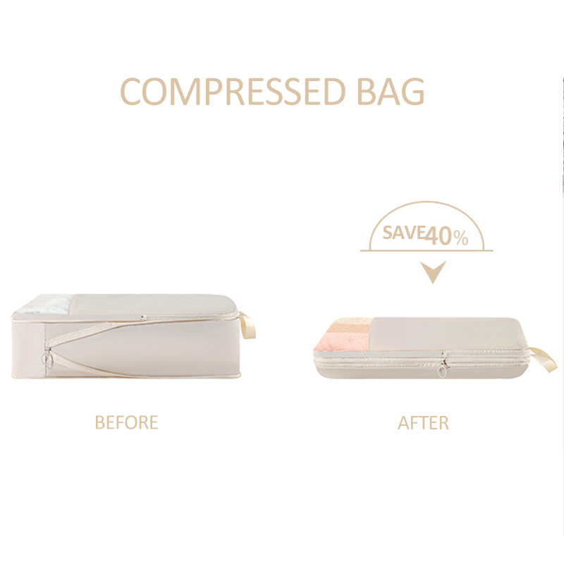 2pcs 세트 소프트 여행 주최자 보관 가방 가방 포장 - Travel Accessories Packing Cubes 리뷰 및 가격