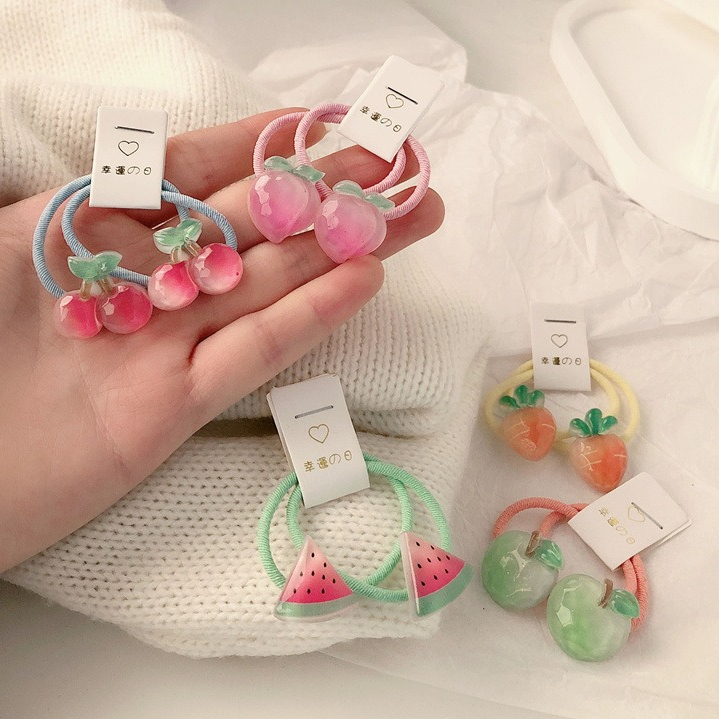 어린이 당근 머리끈 5쌍 미끄럼 방지 탄력 머리띠 소녀 - Travel Accessories With Baby 리뷰 및 가격