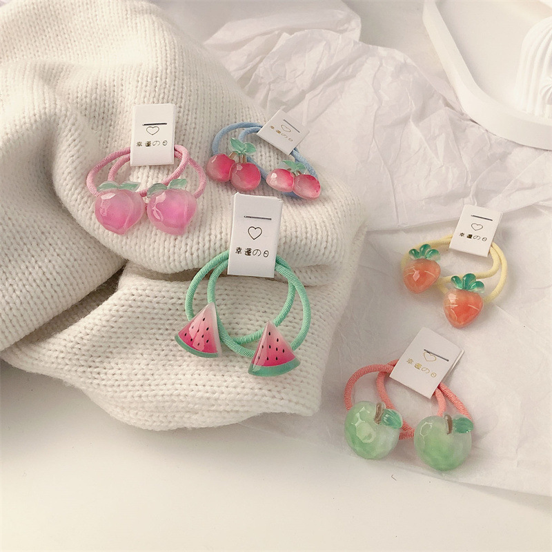 어린이 당근 머리끈 5쌍 미끄럼 방지 탄력 머리띠 소녀 - Travel Accessories With Baby 리뷰 및 가격