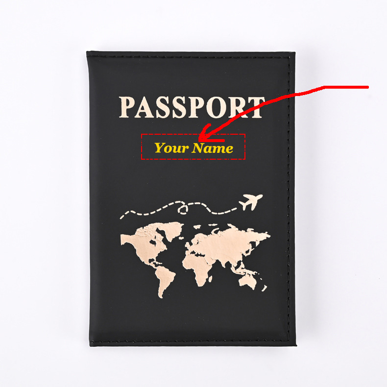 새로운 귀여운 맞춤형 여권 커버 비행기 여성 남성 PU - Travel Accessories Gifts For Women 리뷰 및 가격