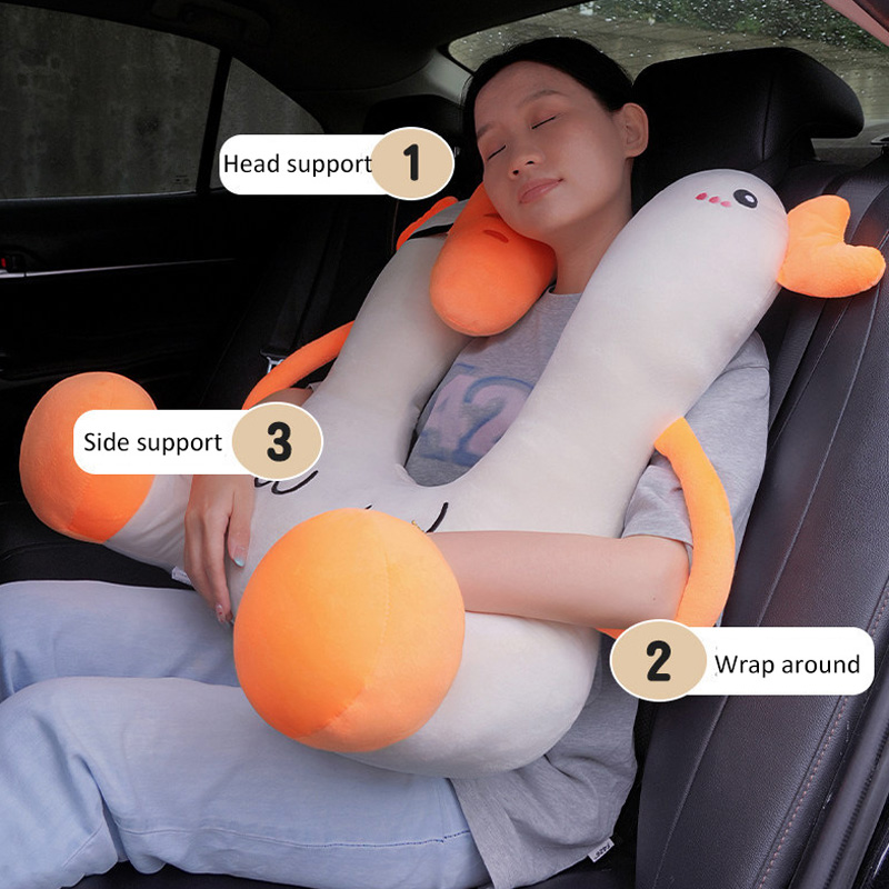 새로운 어린이 수면 머리 받침 베개 낮잠 어깨 벨트 쿠 - Travel Accessories In Train 리뷰 및 가격