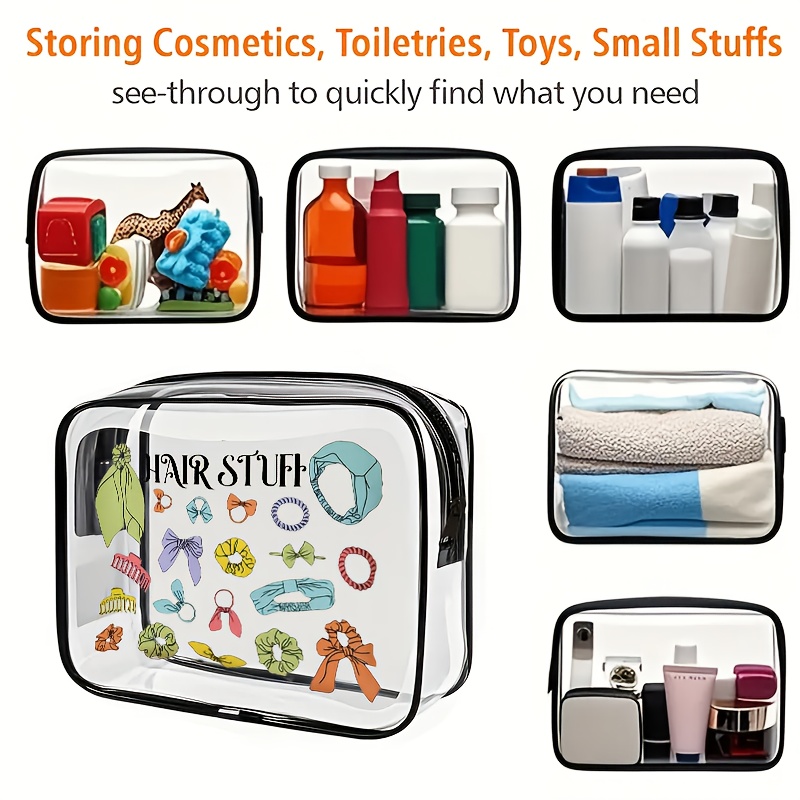 1pc 투명 메이크업 가방 투명 여행 세면 용품 파우치 - Toiletry Bag Tsa 리뷰 및 가격