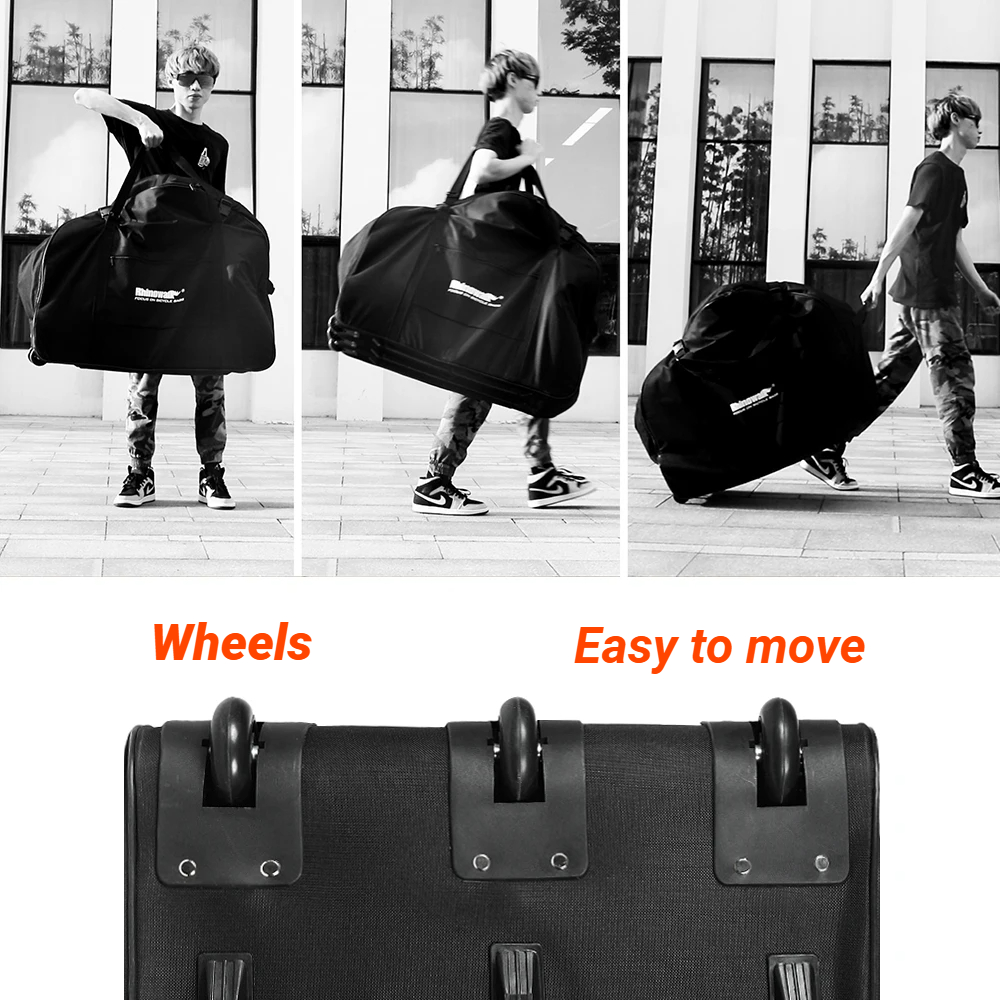 라이노워크 자전거 운반 가방 (바퀴 포함), 방수 자전 - Travel Accessories In Train 리뷰 및 가격