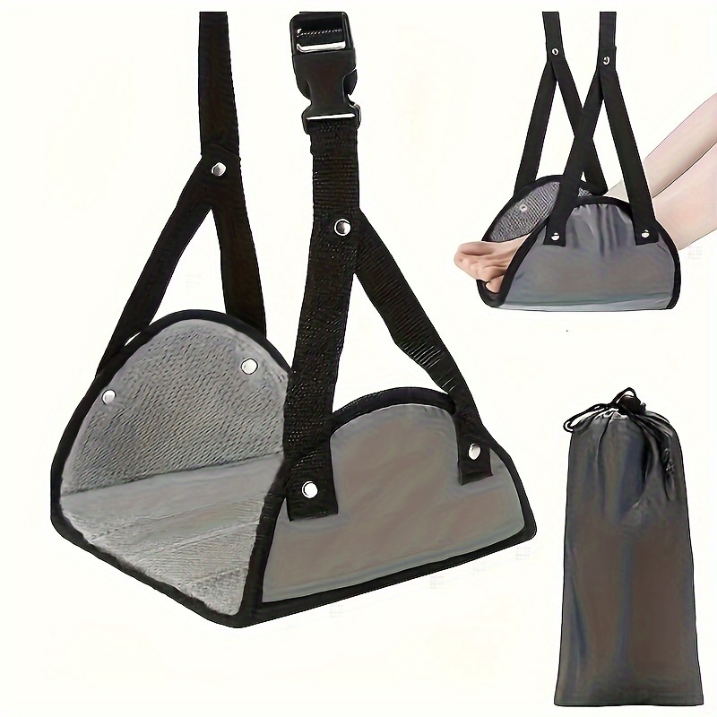 조절 가능한 휴대용 발걸이 해먹, 비행기, 자동차, 사 - Travel Accessories Long Flight 리뷰 및 가격