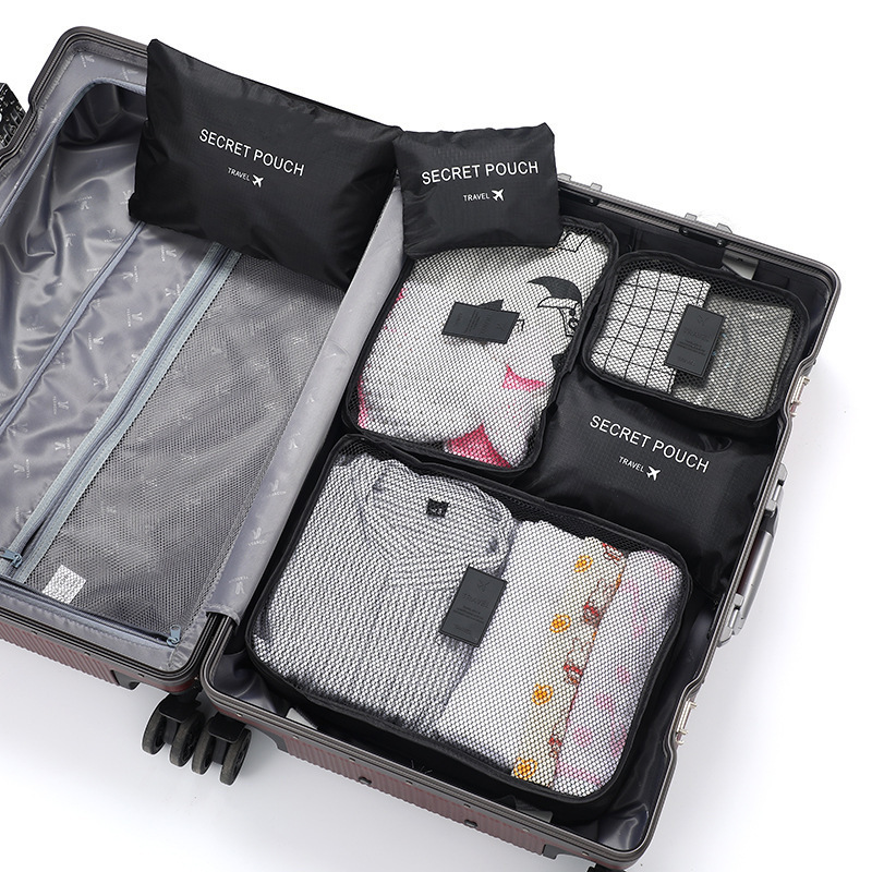 6 세트 여행용 수납 가방 작은 사이즈 짐 싸기 큐브  - Travel Accessories Packing Cubes 리뷰 및 가격