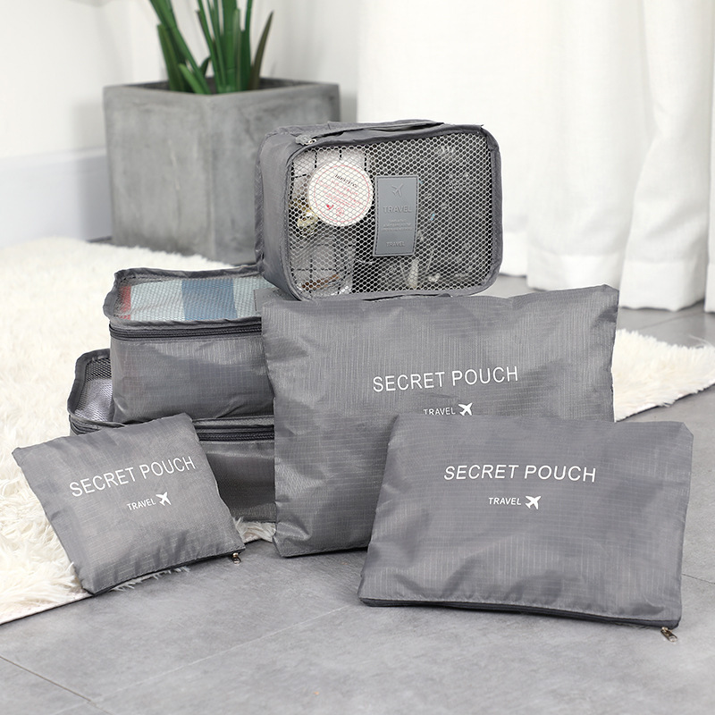 6 세트 여행용 수납 가방 작은 사이즈 짐 싸기 큐브  - Travel Accessories Packing Cubes 리뷰 및 가격