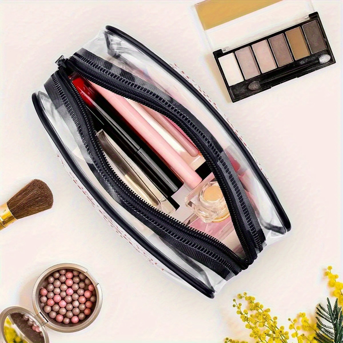 1PC 투명 메이크업 가방 여행용 세면도구 가방 파우치 - Toiletry Bag Tsa 리뷰 및 가격