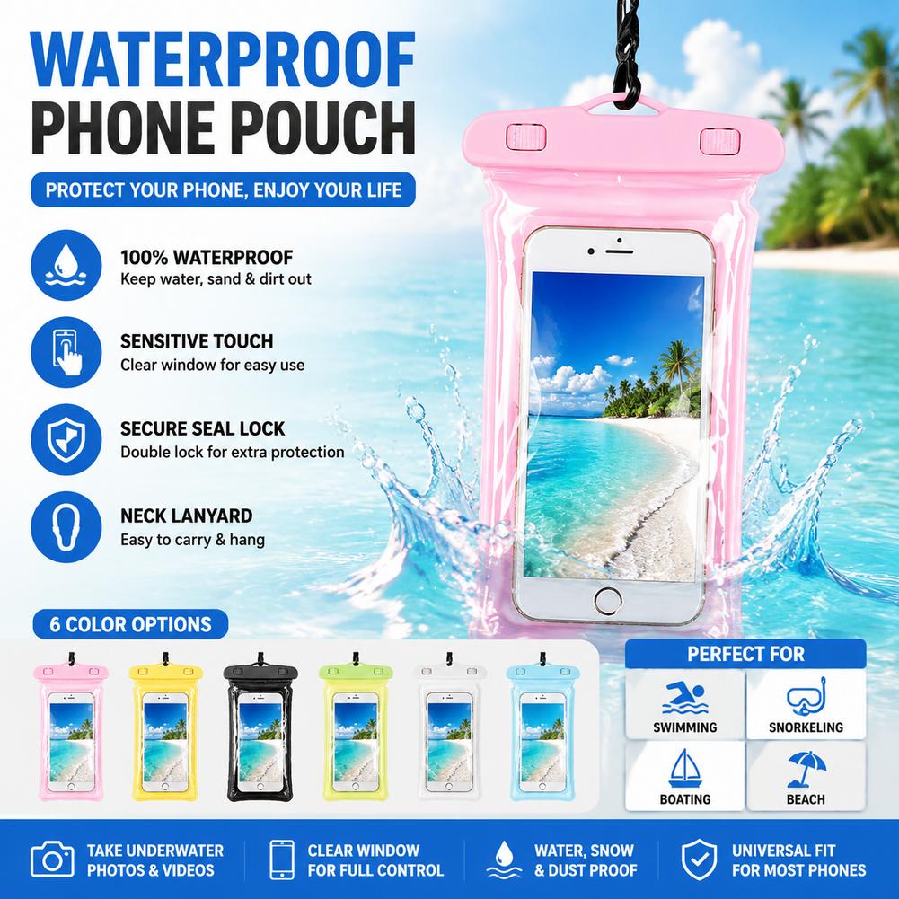아이폰 스마트폰용 방수 휴대폰 케이스 드라이백 파우치, - Travel Accessories And Bags 리뷰 및 가격