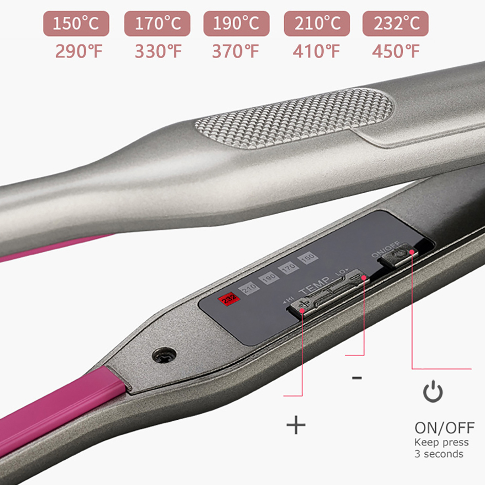 미니 헤어 스트레이트너 컬러 숏헤어용 티타늄 플레이트  - Mini Iron Travel 리뷰 및 가격