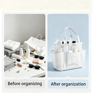 여행용품 메이크업 가방 메쉬 파우치 화장품 패킹 큐브  - Travel Accessories Packing Cubes 리뷰 및 가격