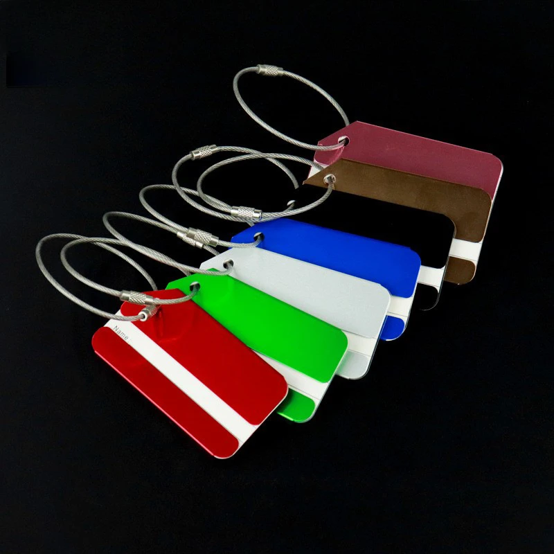 알루미늄 합금 수하물 태그, 여행 공항 기차역 여행 가 - Travel Accessories In Train 리뷰 및 가격