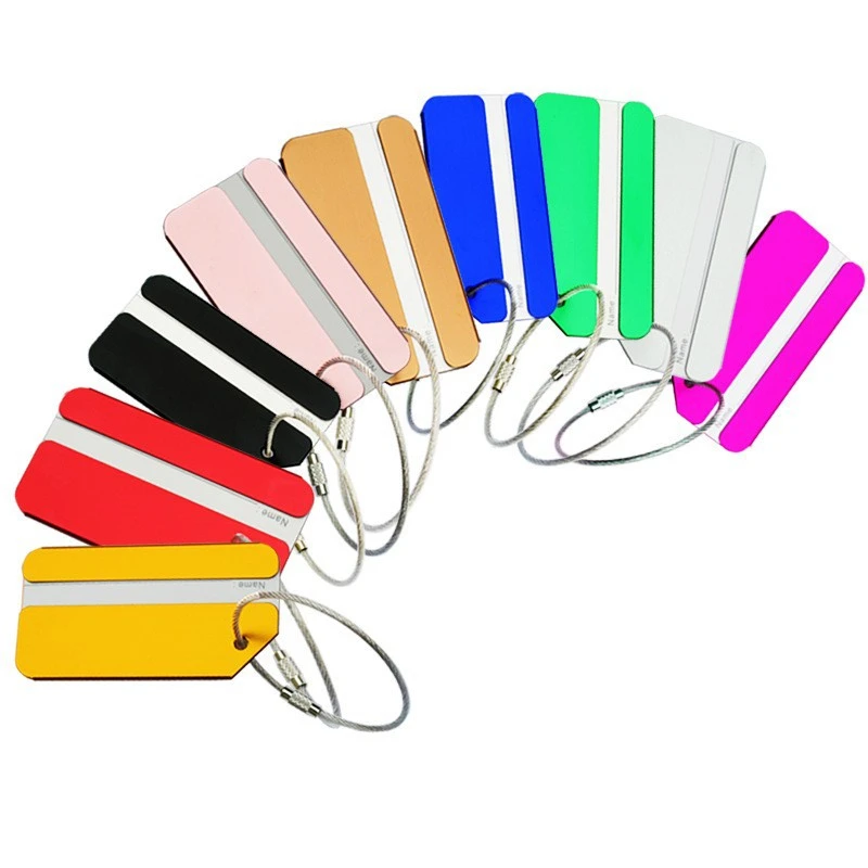 알루미늄 합금 수하물 태그, 여행 공항 기차역 여행 가 - Travel Accessories In Train 리뷰 및 가격