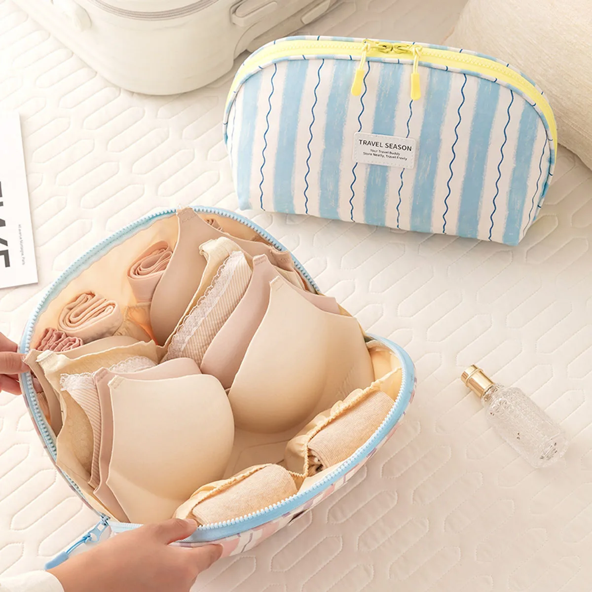 속옷 보관 가방 휴대용 다목적 여행 정리 가방 옥스포드 - Travel Accessories And Bags 리뷰 및 가격