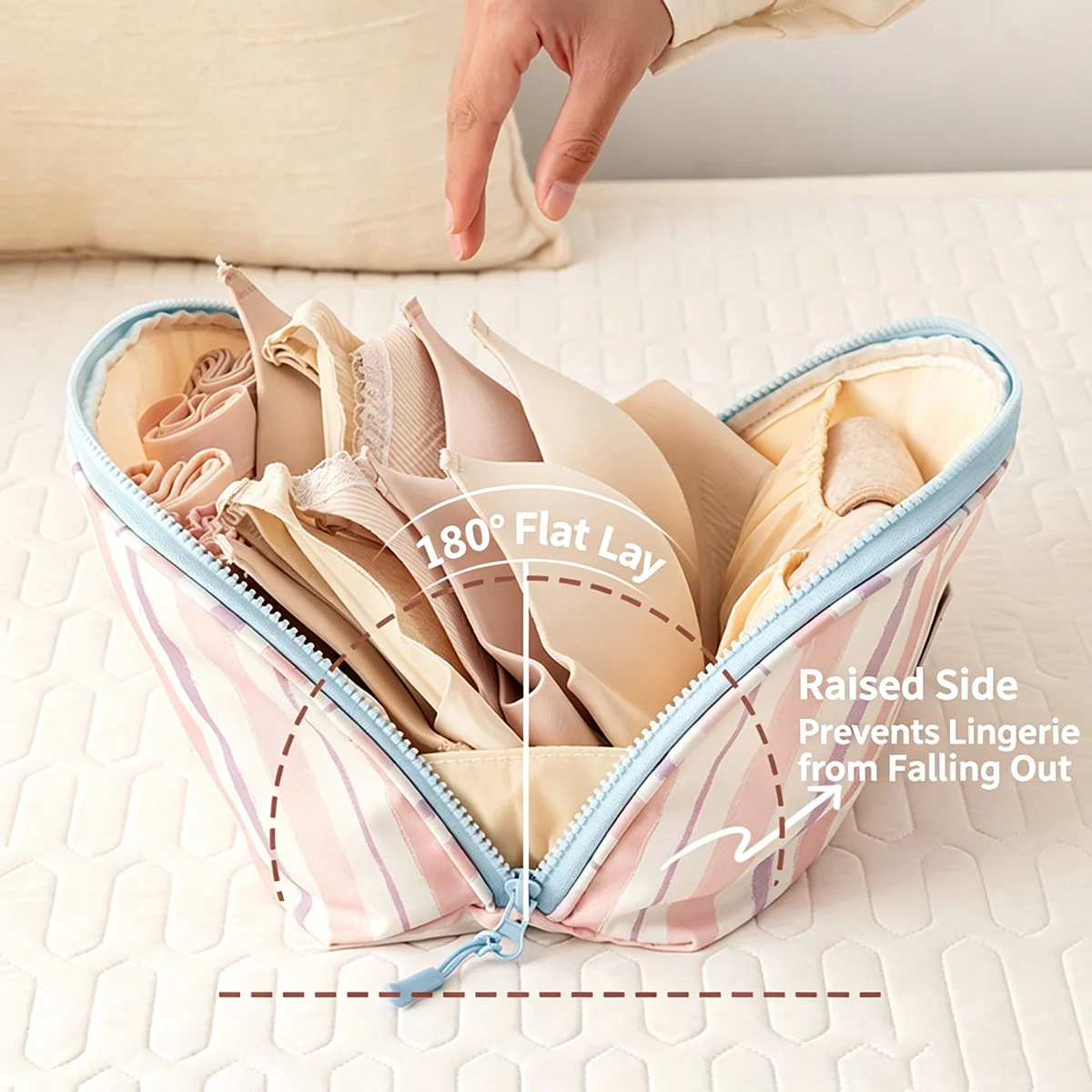 속옷 보관 가방 휴대용 다목적 여행 정리 가방 옥스포드 - Travel Accessories And Bags 리뷰 및 가격