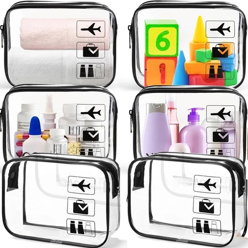1/3pcs 투명 지퍼 메이크업 가방 주최자 상자 남성 - Toiletry Bag Tsa 리뷰 및 가격
