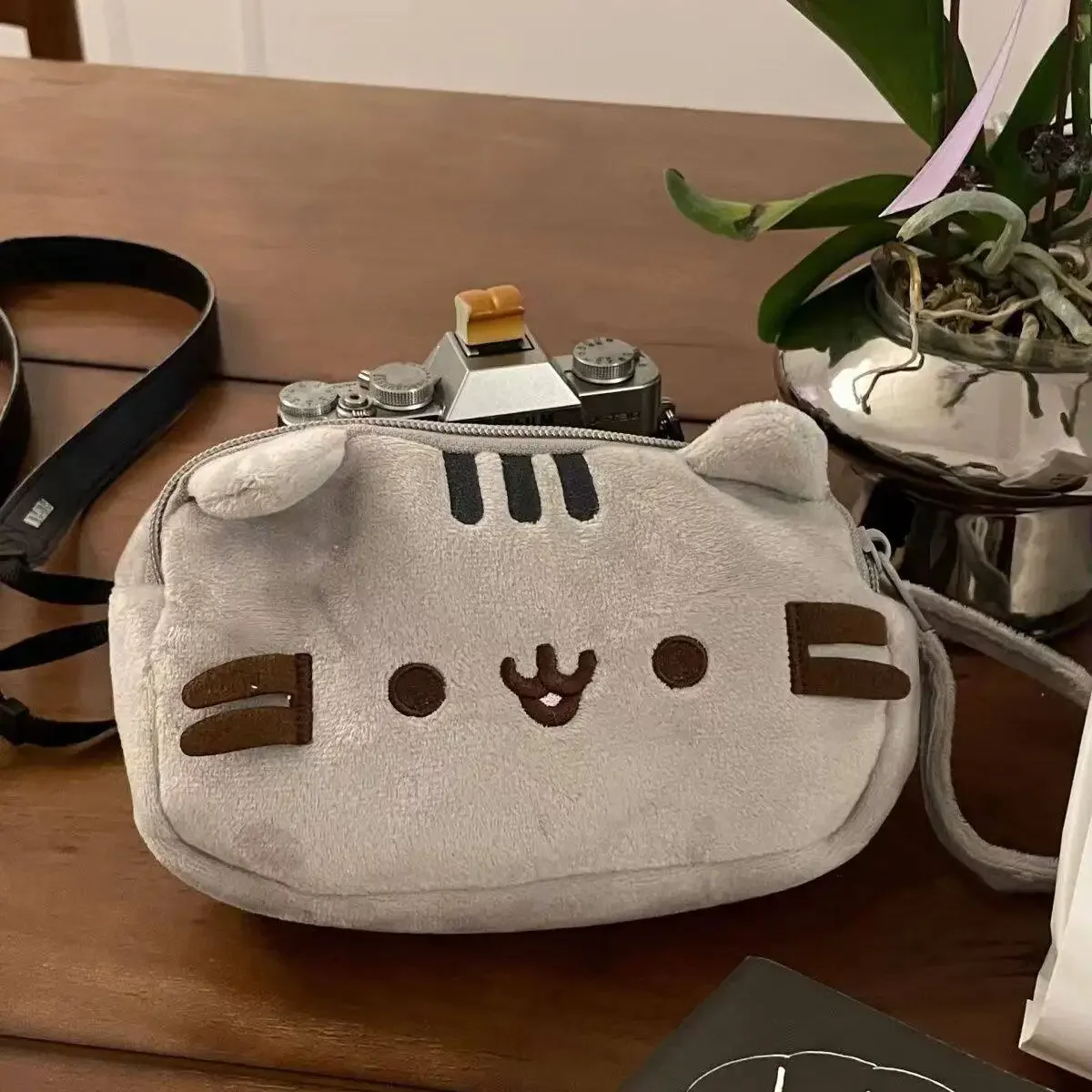 귀여운 Pusheen 연필 케이스 만화 뚱뚱한 고양이  - Luggage Cover Protector 리뷰 및 가격