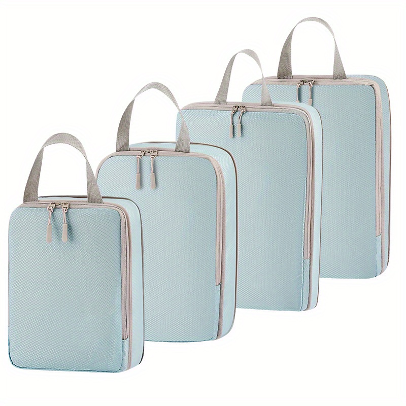 4 개/대 압축 포장 큐브 가방에 대 한 설정 확장 가 - Travel Accessories Packing Cubes 리뷰 및 가격
